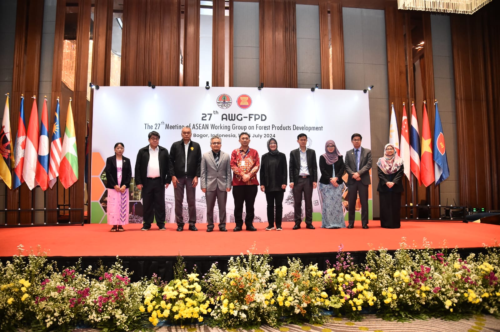 Indonesia Menjadi Tuan Rumah pada The Twenty Seventh Meeting of The ASEAN Working Group on Forest Pr