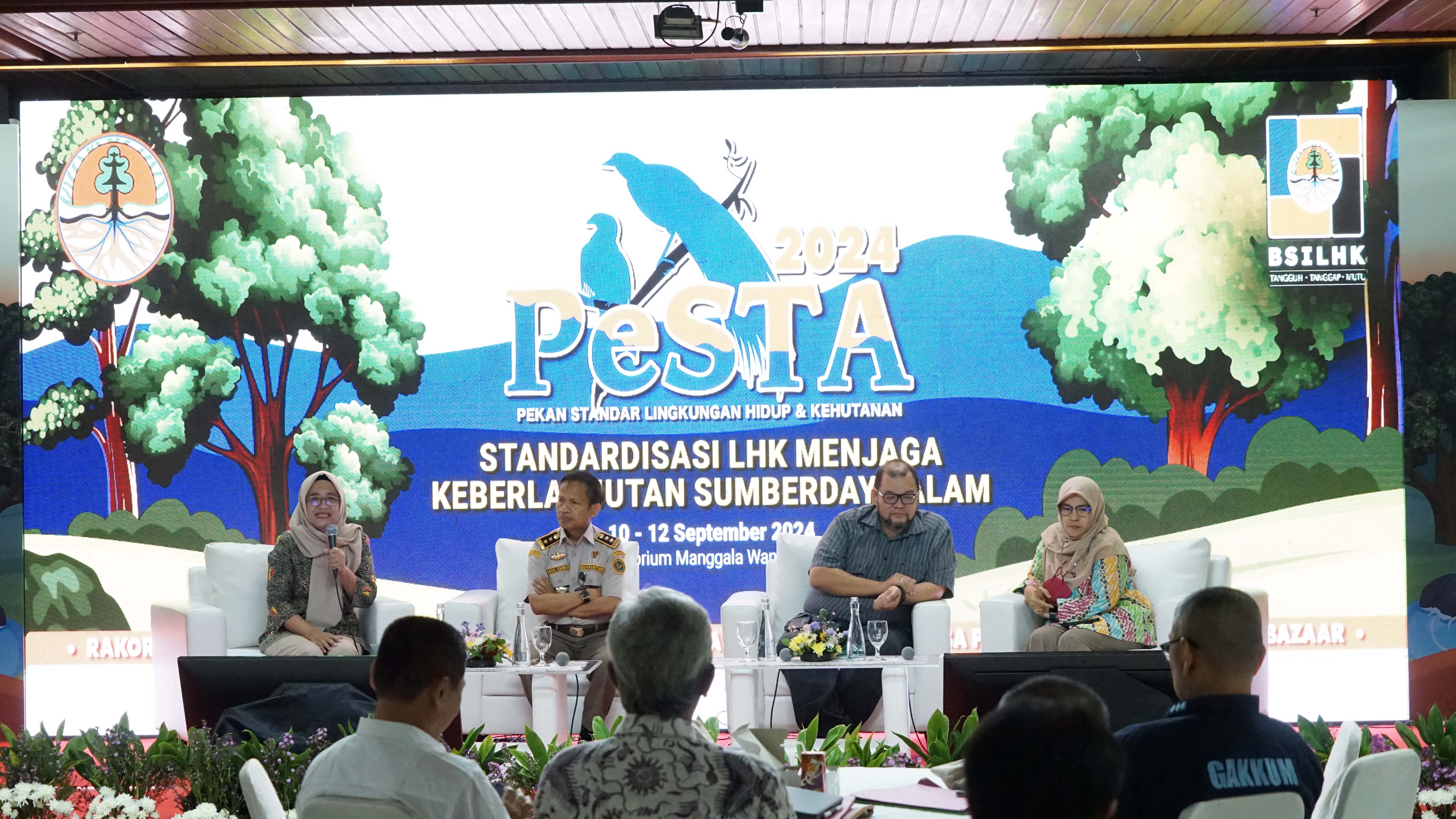 RaKor PuSTARhut dalam PeSTA: Penguatan Kebijakan dan Peran Standar dalam Menjawab Tantangan Pemanfaatan TSL Berkelanjutan