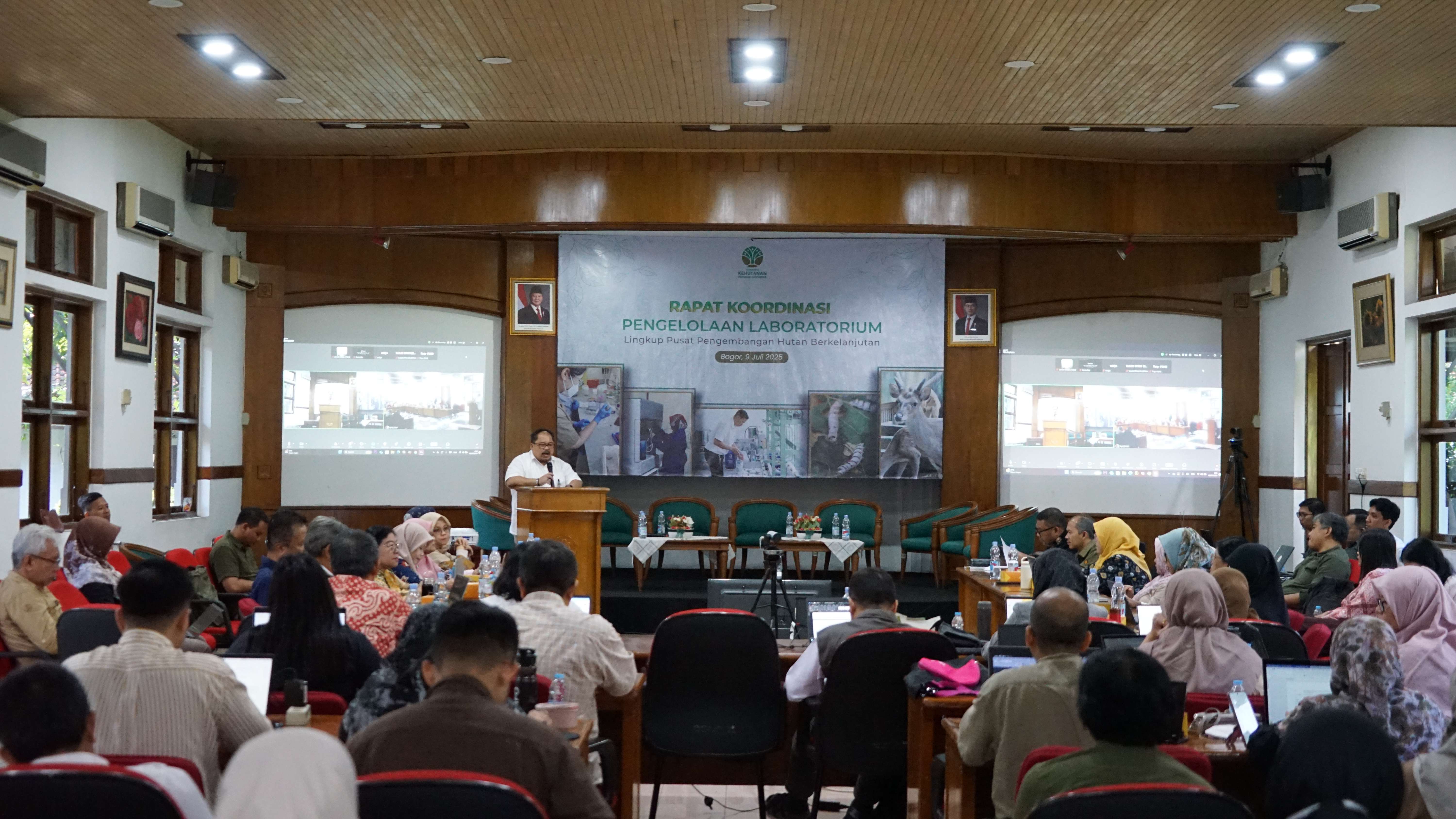 Kolaborasi untuk Hutan Berkelanjutan: P2HB Gelar Rakor Laboratorium Kehutanan